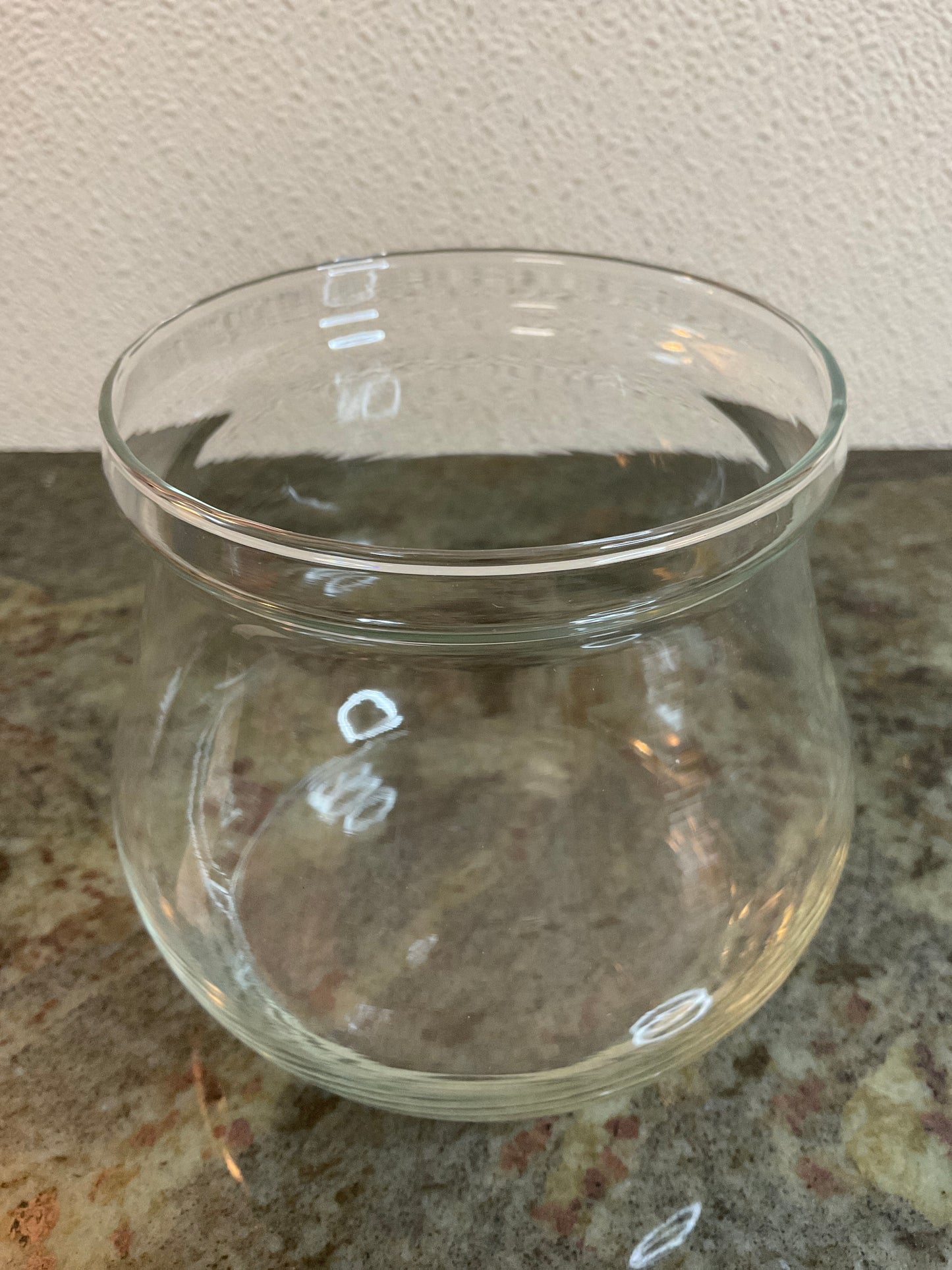 Glass Bubble Bowl