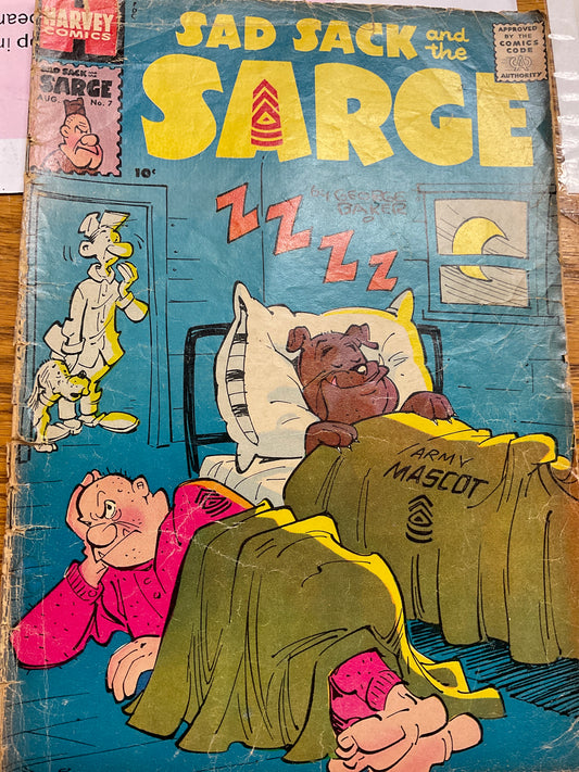 Comic Book Sad Sack and the Sarge #7