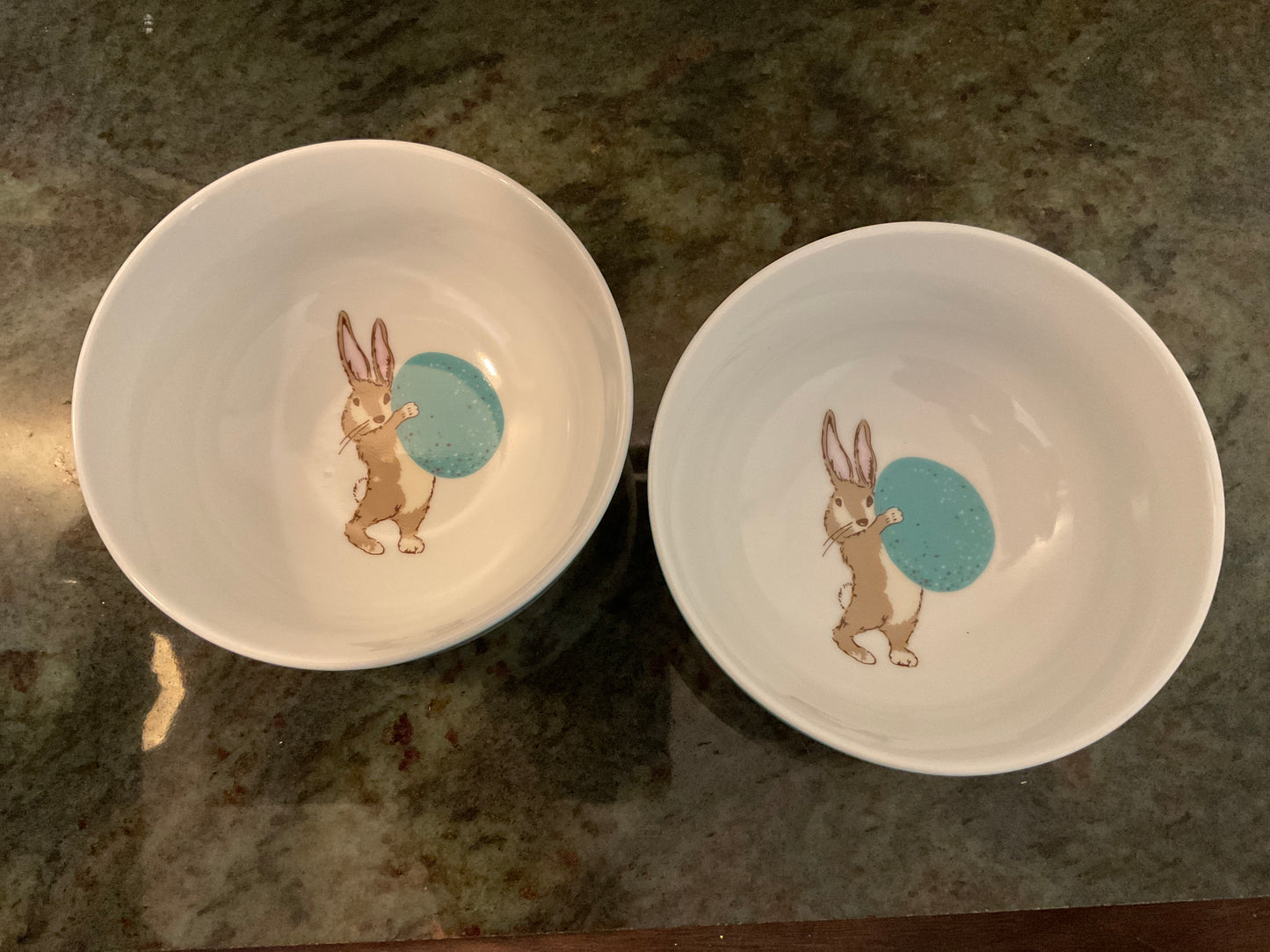 World Market Easter Bunny Dining Set - Blue