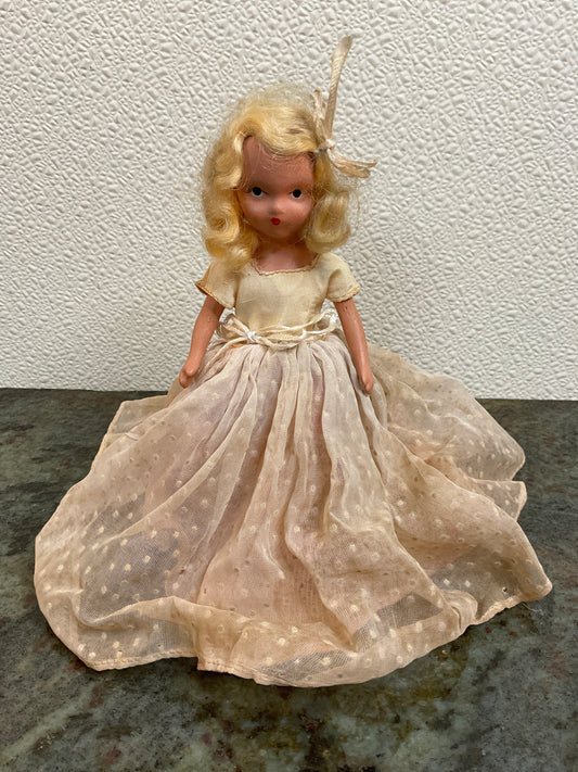 Vtg A Rosebud Girl to Love June Bisque