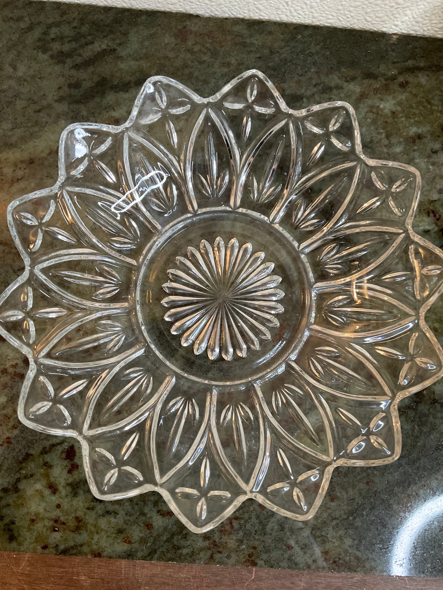 Vintage 1960’s Federal Pressed Glass  “ Petal” Pattern