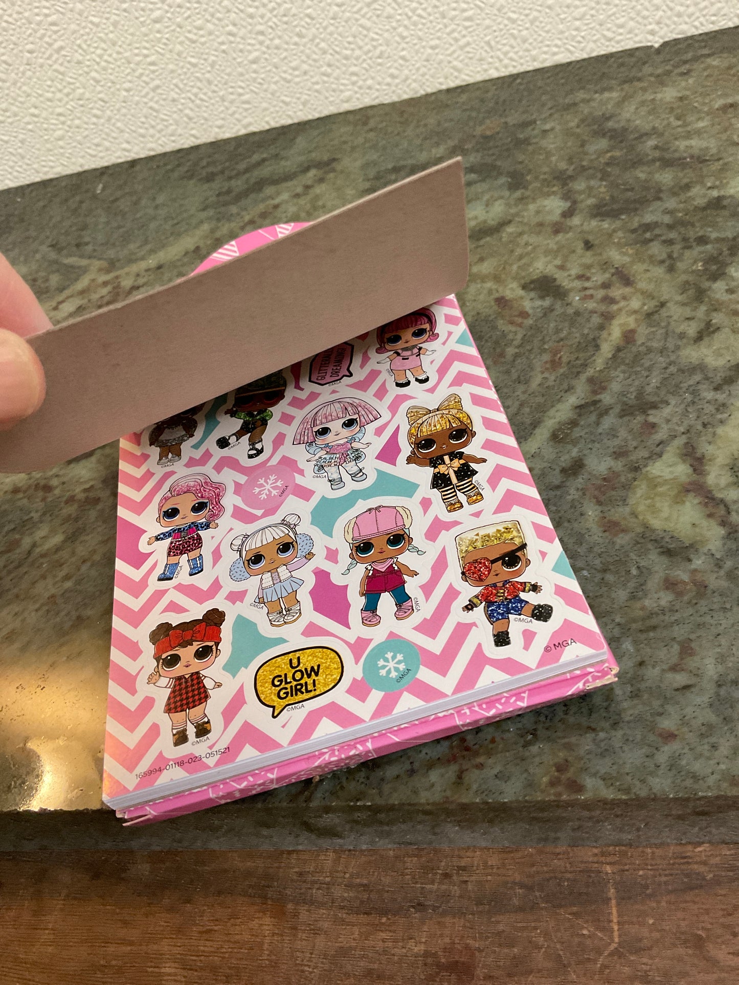 Carry Along Activity Pad includes Markers and Stickers
