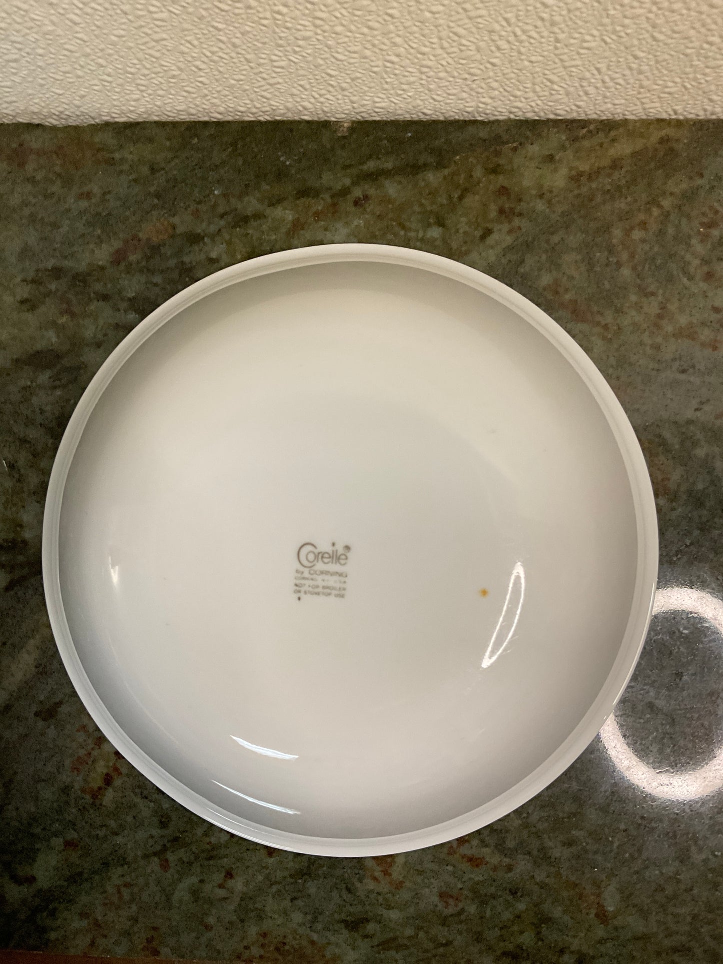 Corelle by Corning Serving Bowl with Brown line around rim