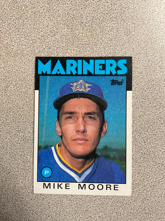 Baseball Card-Mike Moore