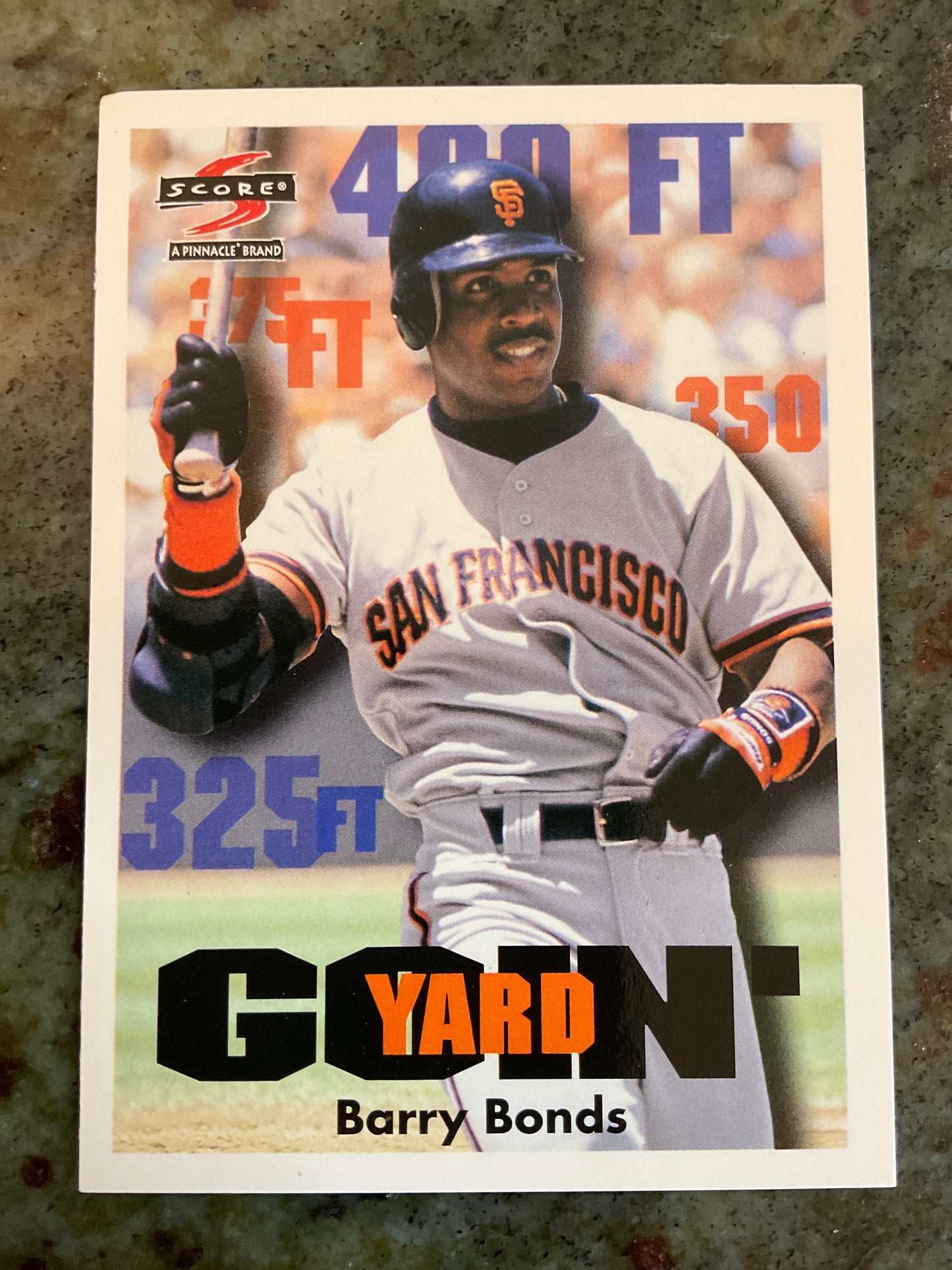 1997 Score Goin’ Yard Barry Bonds Baseball Card
