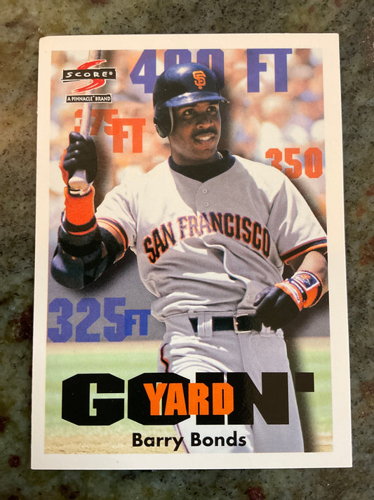 1997 Score Goin’ Yard Barry Bonds Baseball Card