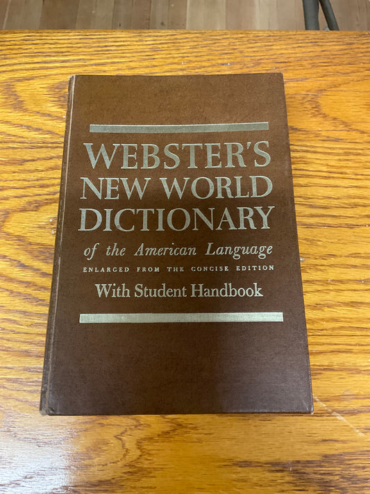 Webster’s New World Dictionary