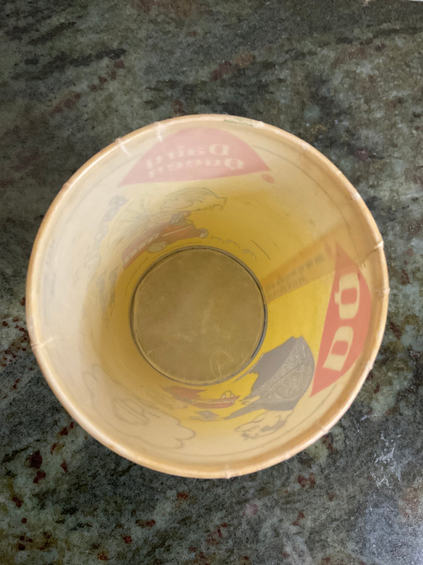 Dennis the Menace used Wax Paper Cup