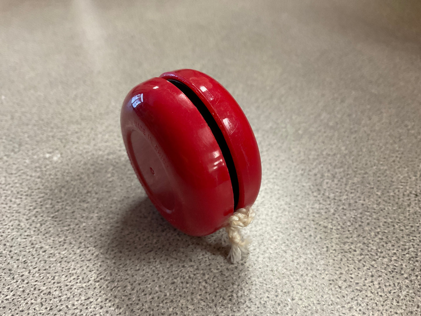 Holiday Red with Snowman Mini Yo-Yo