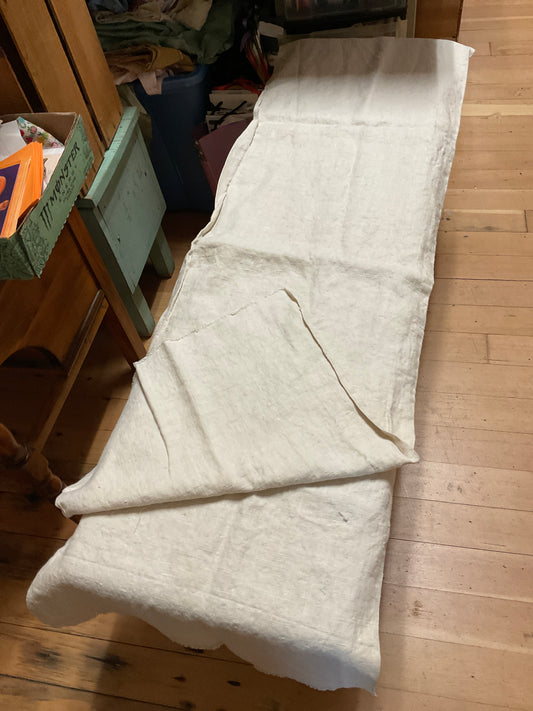 Cream Table Runner 104” x 16.5”