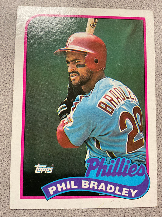 Baseball Card Phil Bradley