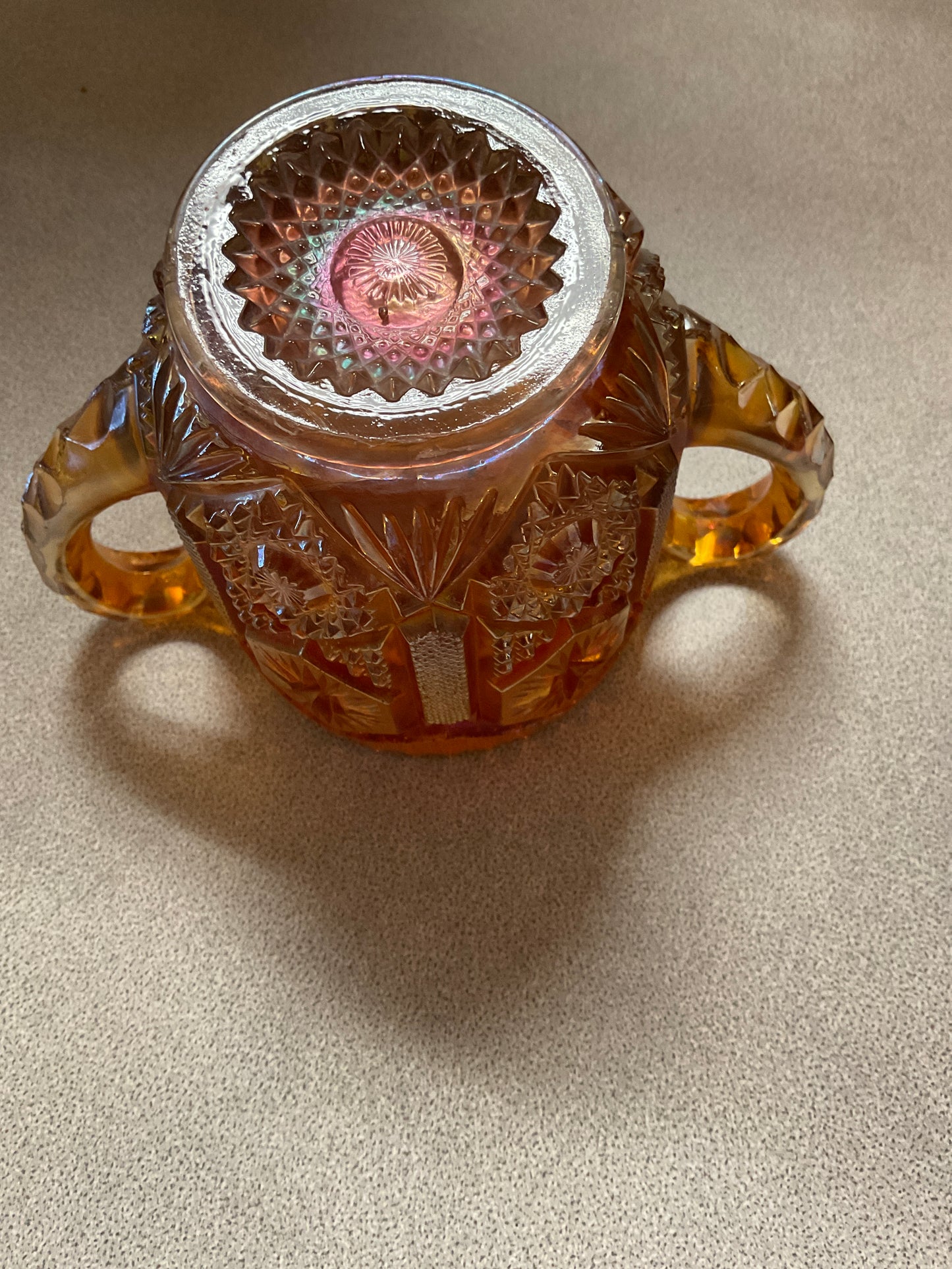 Imperial Glass Company Sugar Bowl