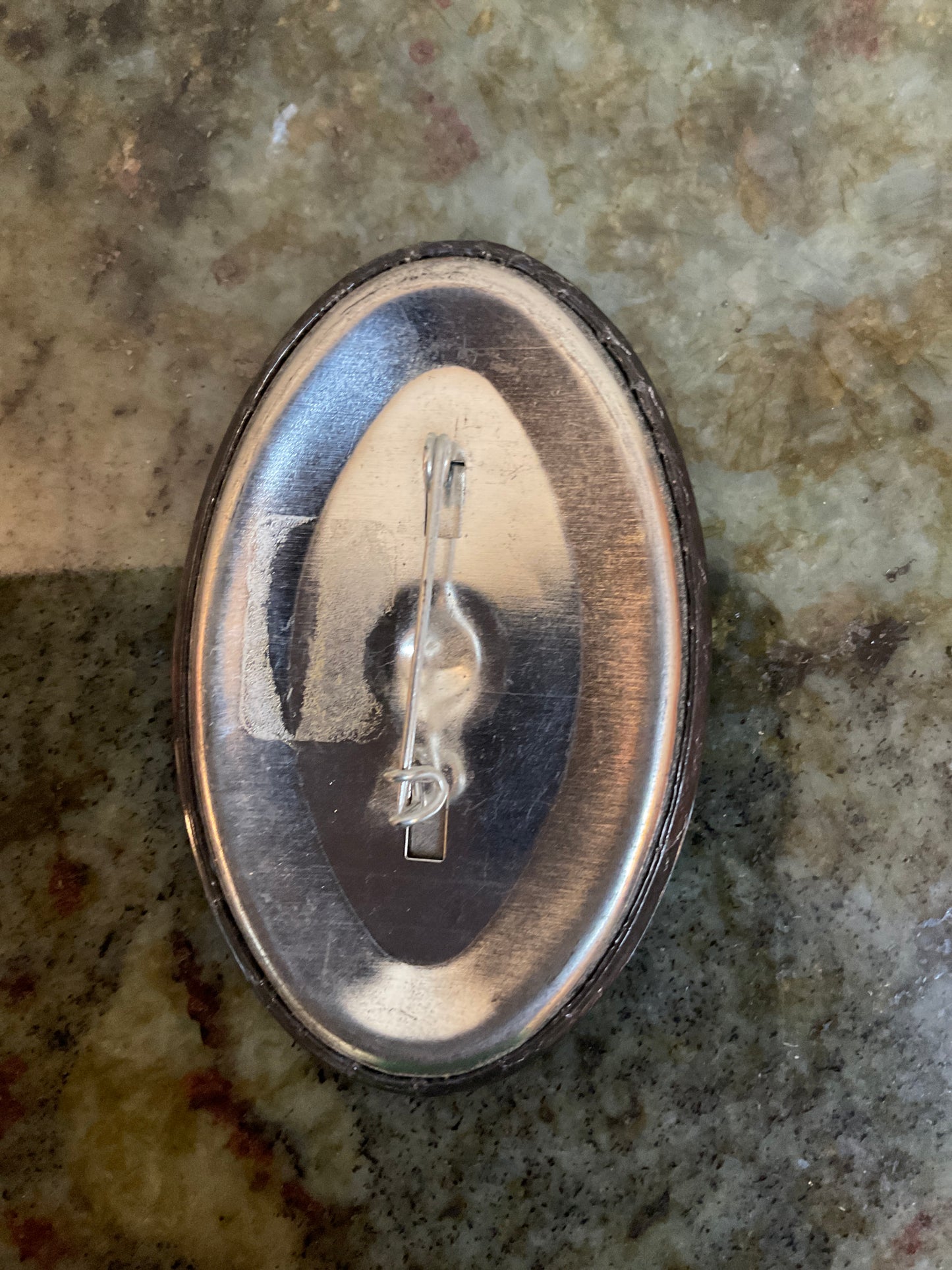 Our Lady of Guadalupe Oval Pin