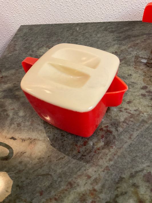 Vintage Federal Tool Creamer W/Lid