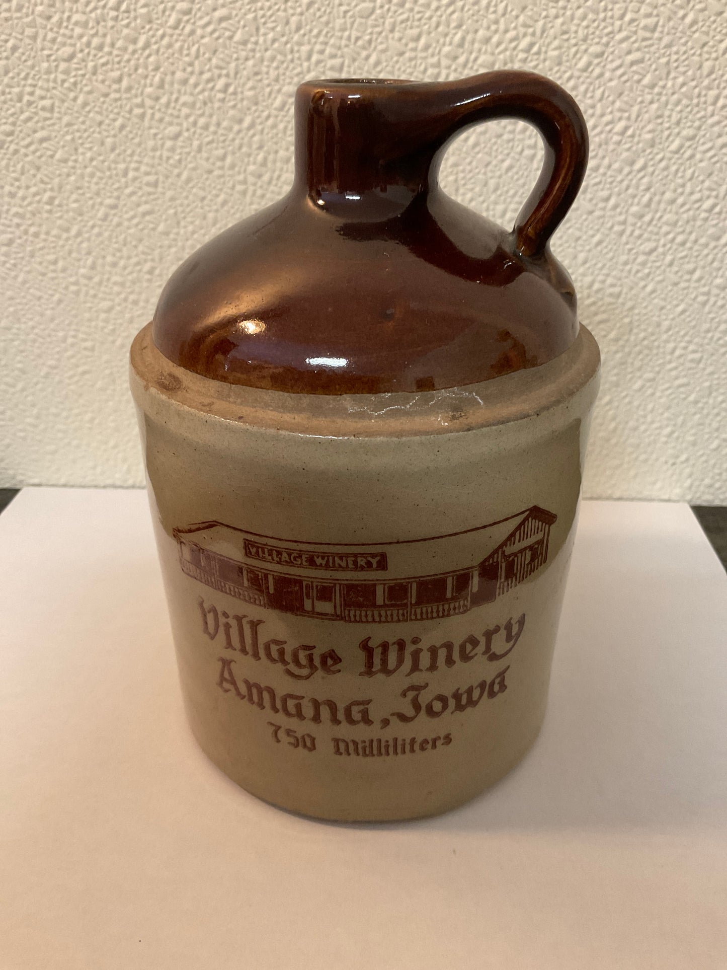 Amana Iowa Village Winery Jug