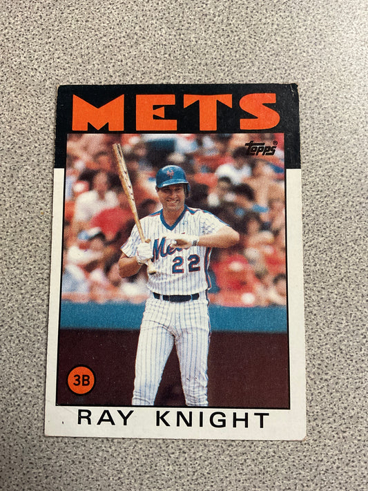 Baseball Card-Ray Knight