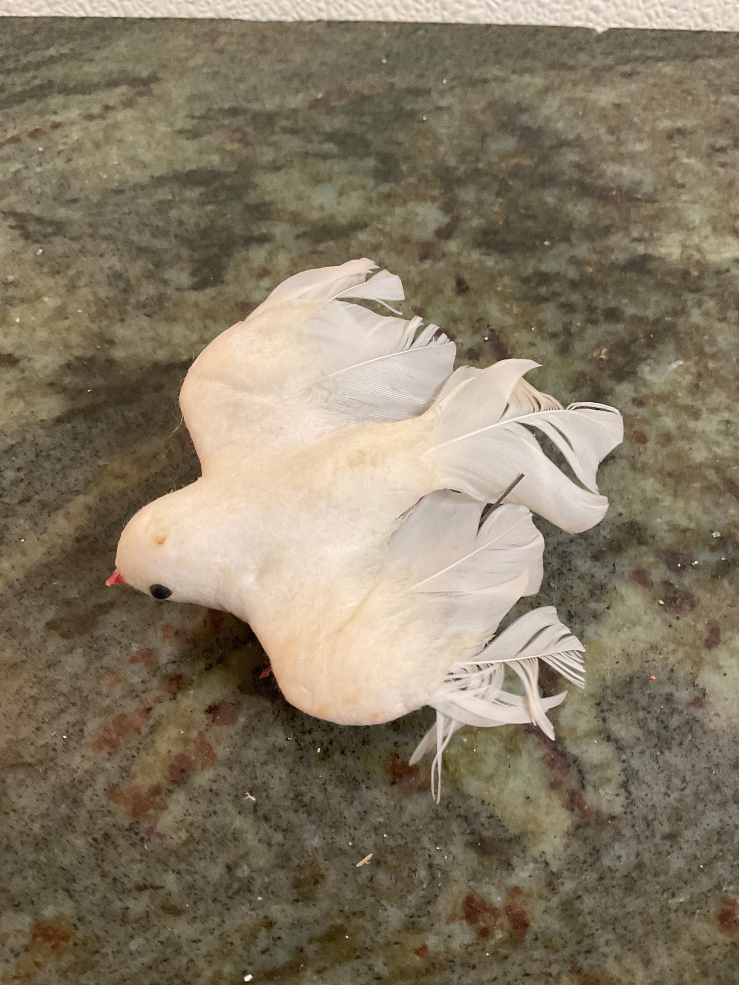 Small Vintage White Bird