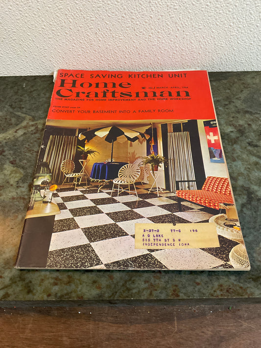 Home Craftsman March/April 1964