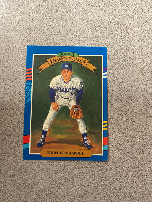 Baseball Card Kurt Stillwell