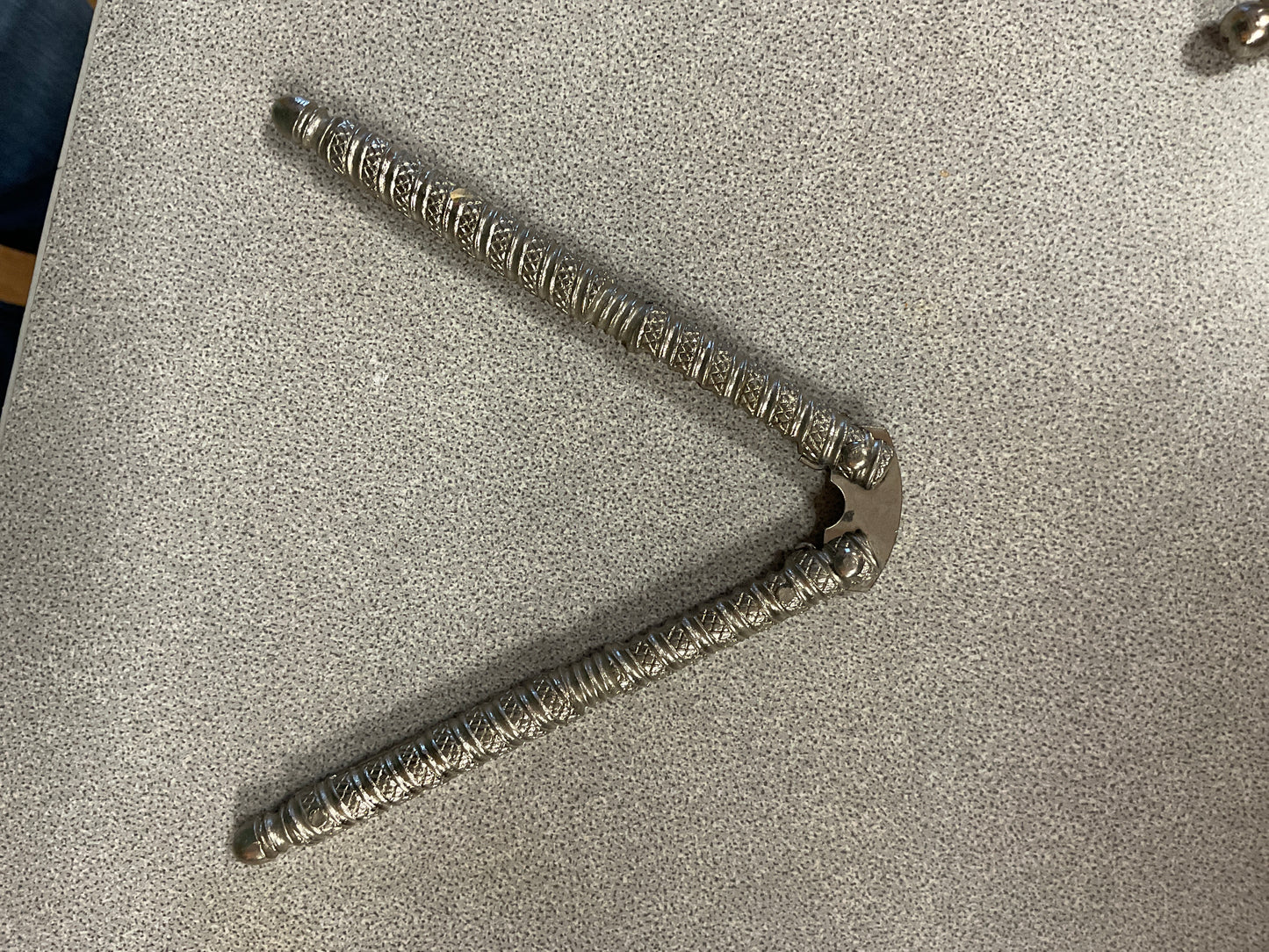 Vintage Metal Hand Nut Cracker