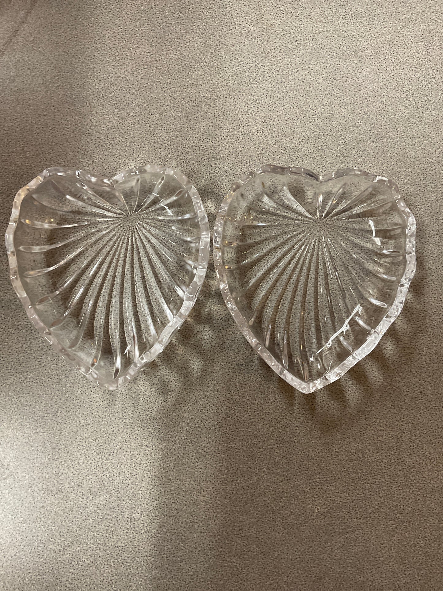 Vintage Heart Shaped Trinket Box