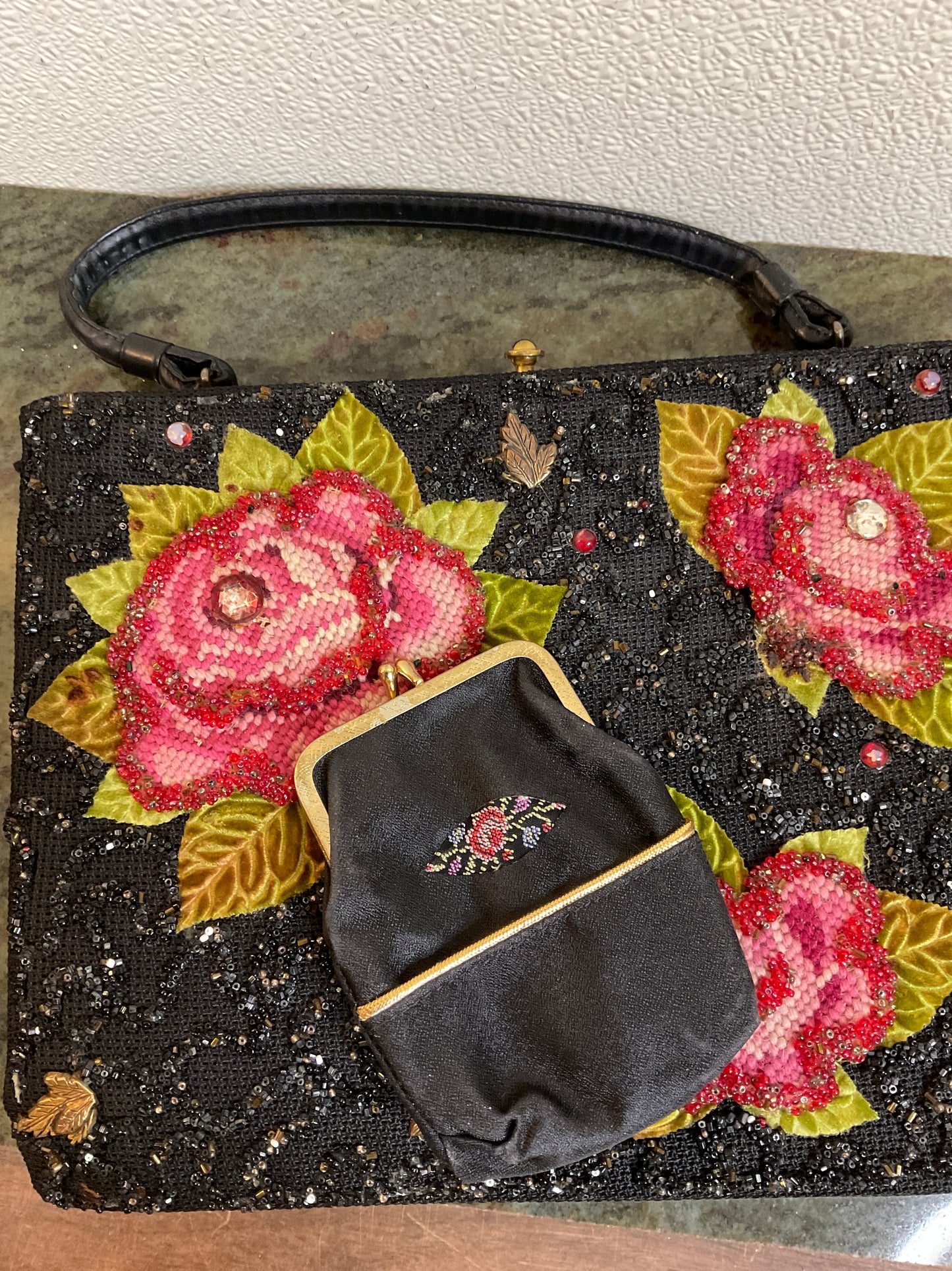 MCM  “ Source” Handbag and Coin Purse