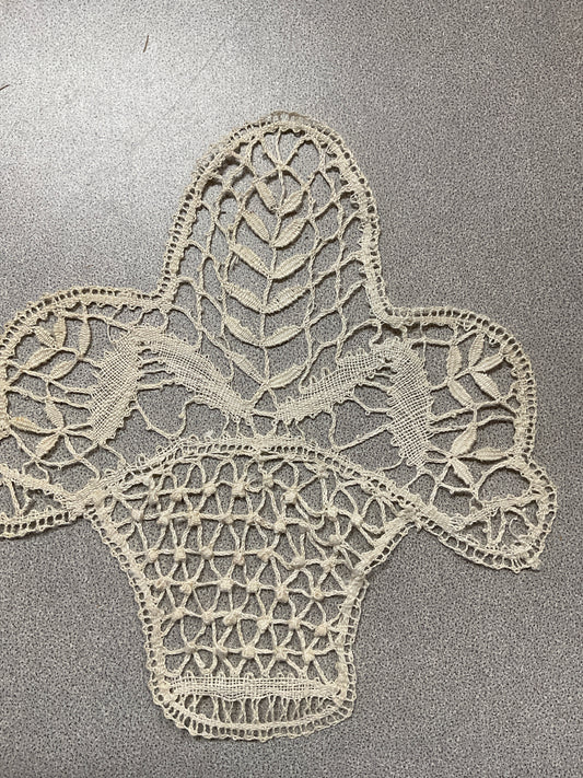 Romanian Point Lace Doily