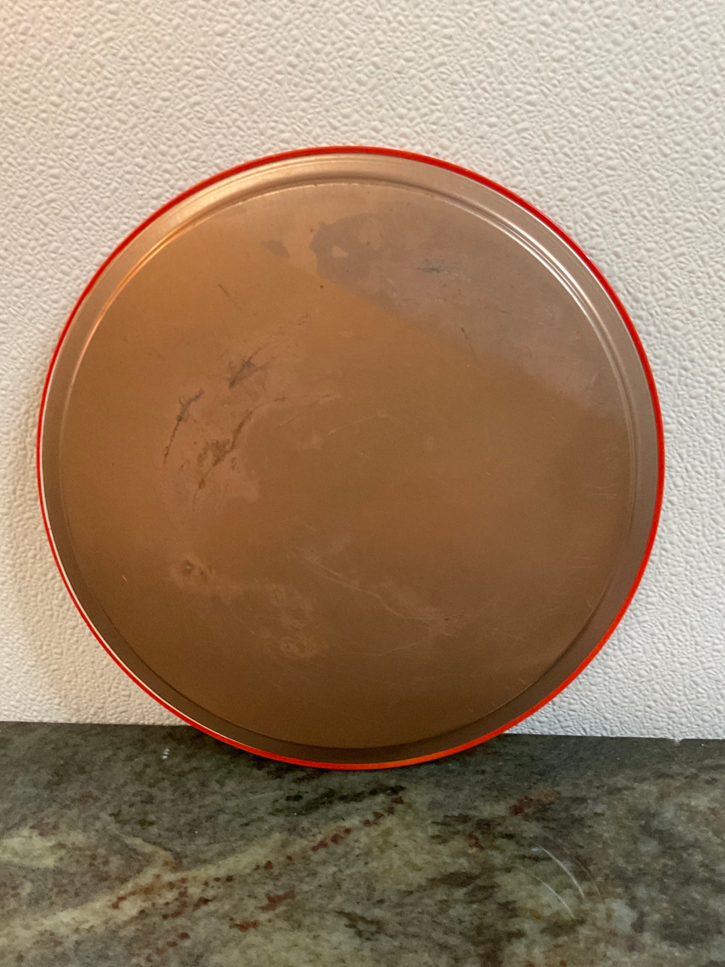 Set of 3 Mid-Century Metal BBQ Trays