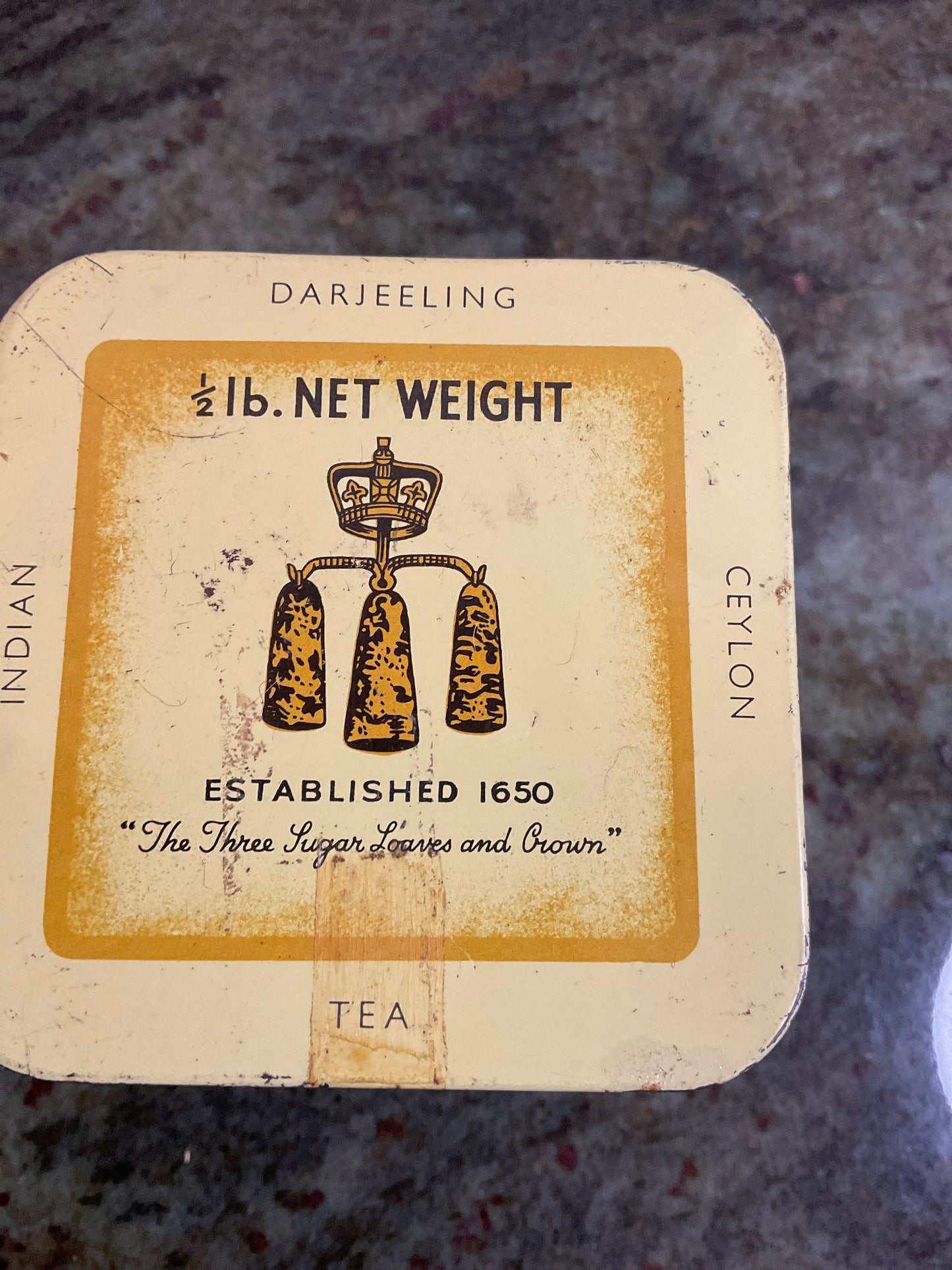 Boston Harbour Tea Tin