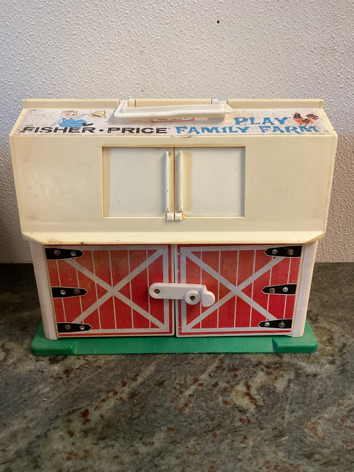Vintage Fisher Price Farmhouse Barn