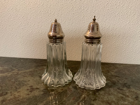 Silver AA Salt & Pepper Shaker Set