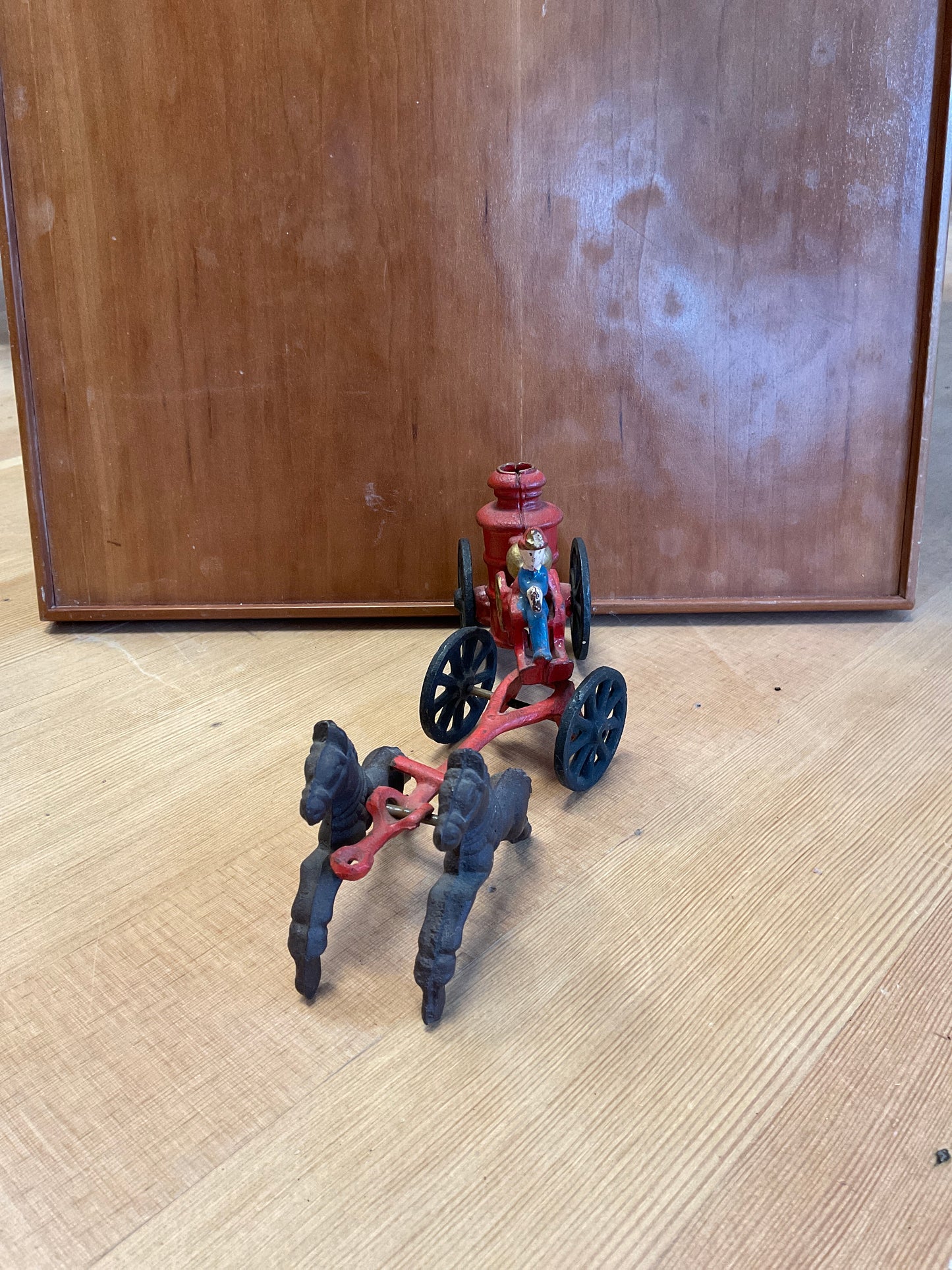 Cast Iron Fire Truck