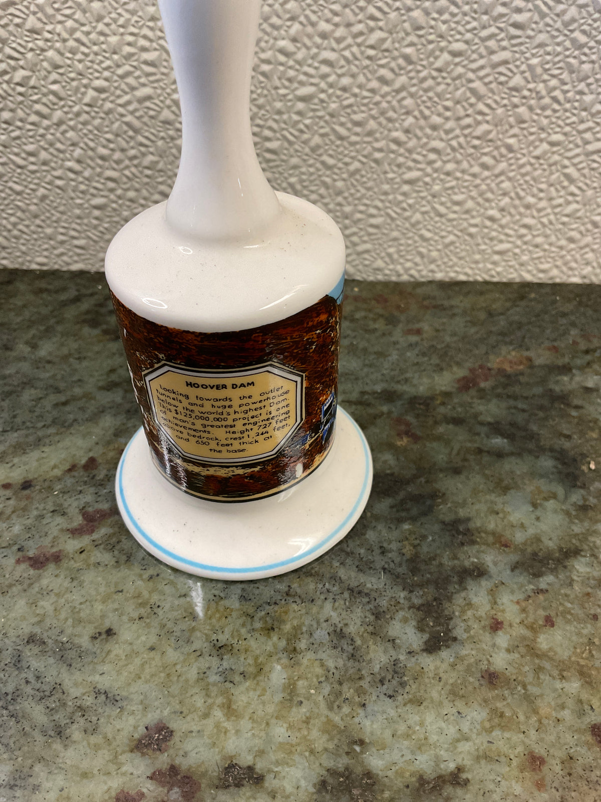 Vintage Ceramic Hoover Dam Bell