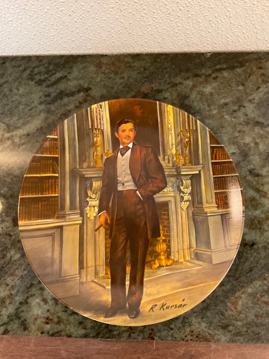 Knowles Gone With The Wind Rhett Collector Plate