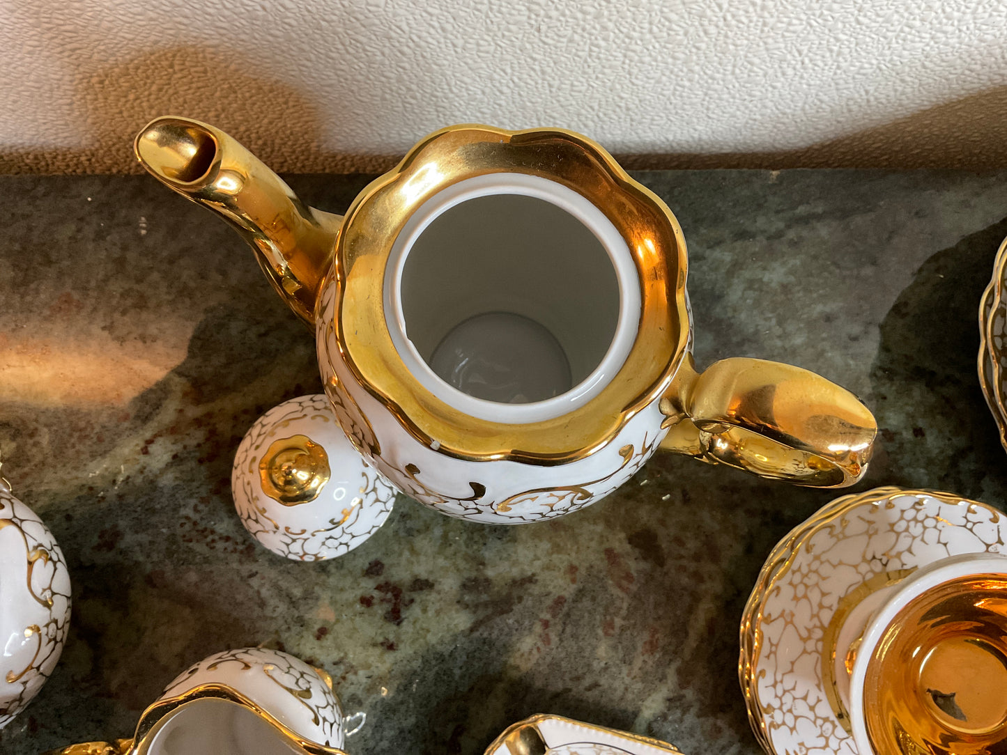 Vintage Dresden Demitasse Set