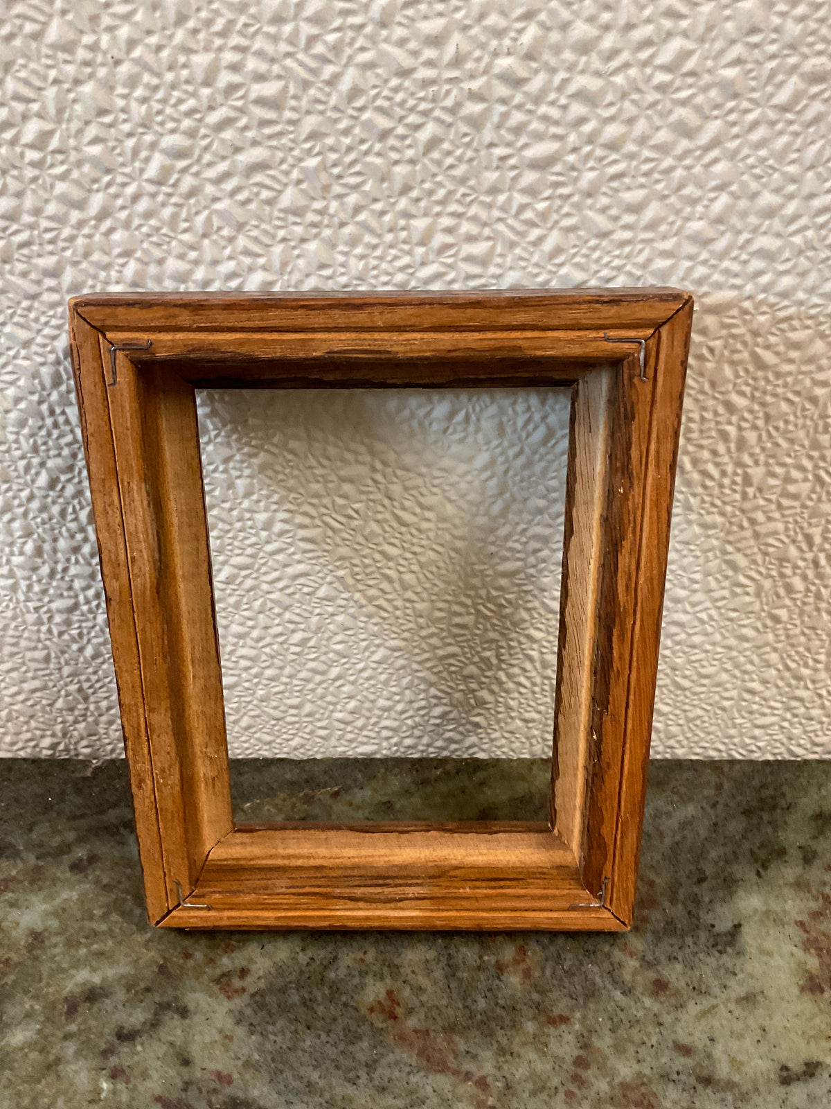 Vintage Small Wood Picture Frame