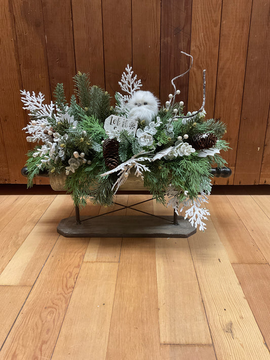 Christmas Floral Display