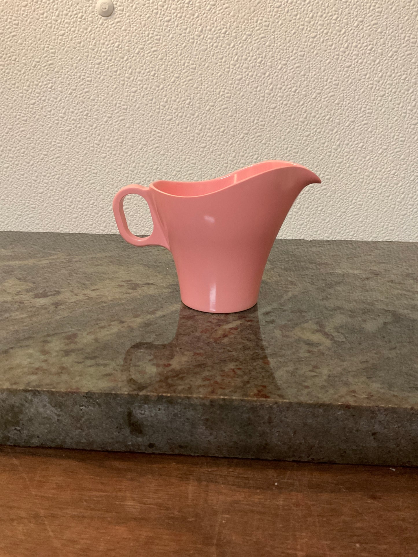 Vintage Boonton Melamine Somerset Pink Creamer Dish