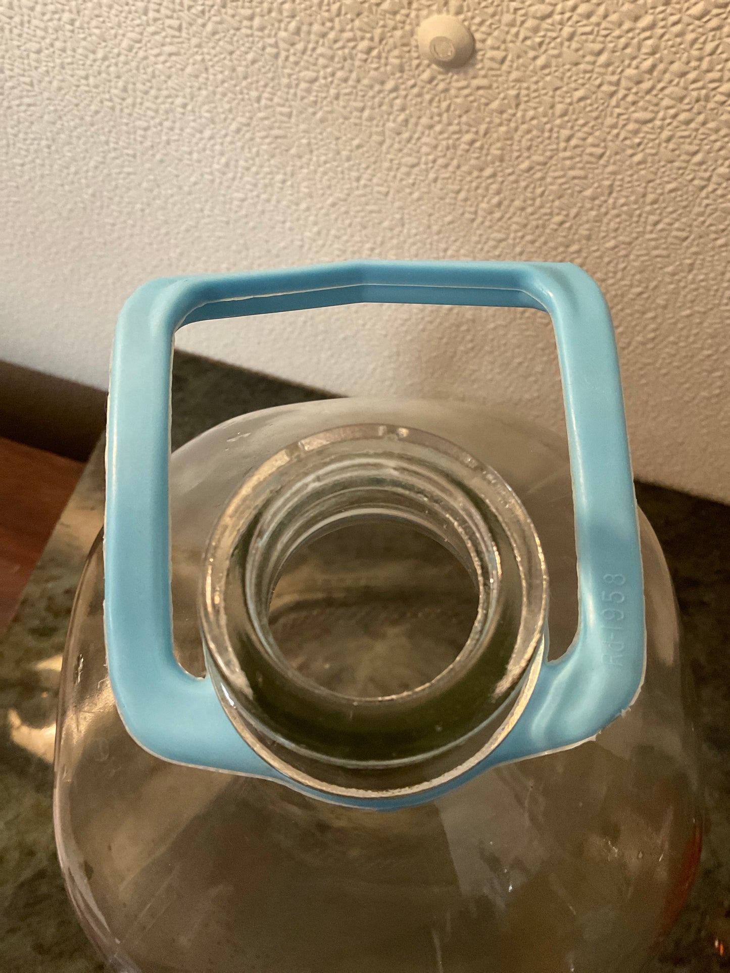 1 Gallon Glass Milk Jug.