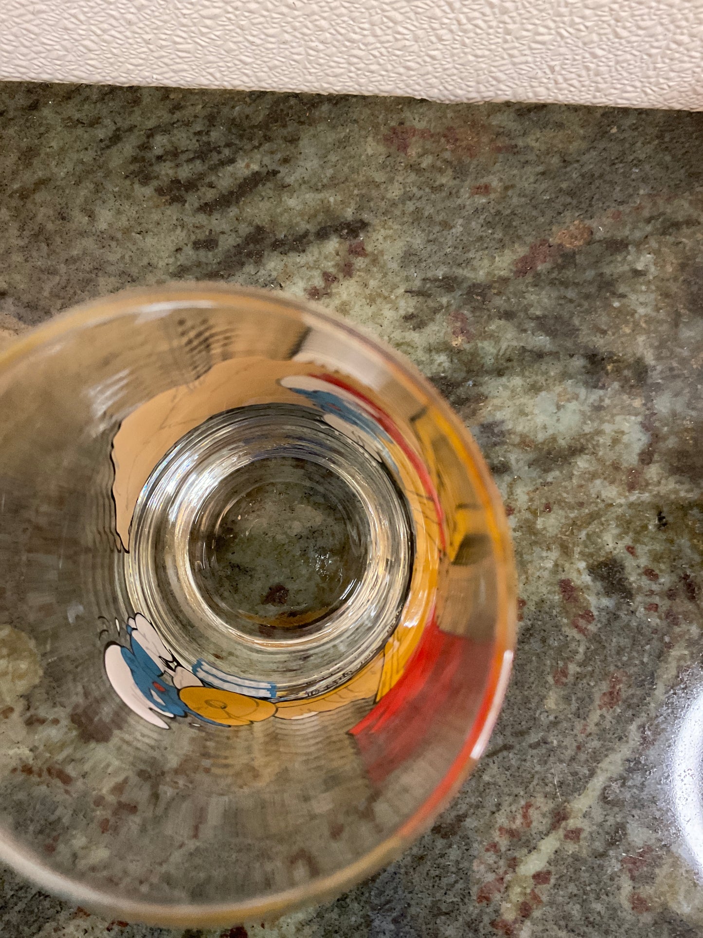 Vintage “ Hefty” Smurf Collectible Glass