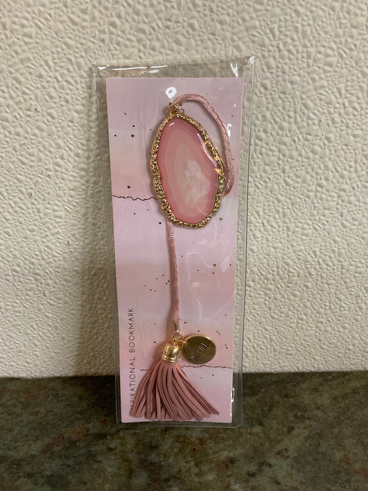 Agate Pink Bookmark