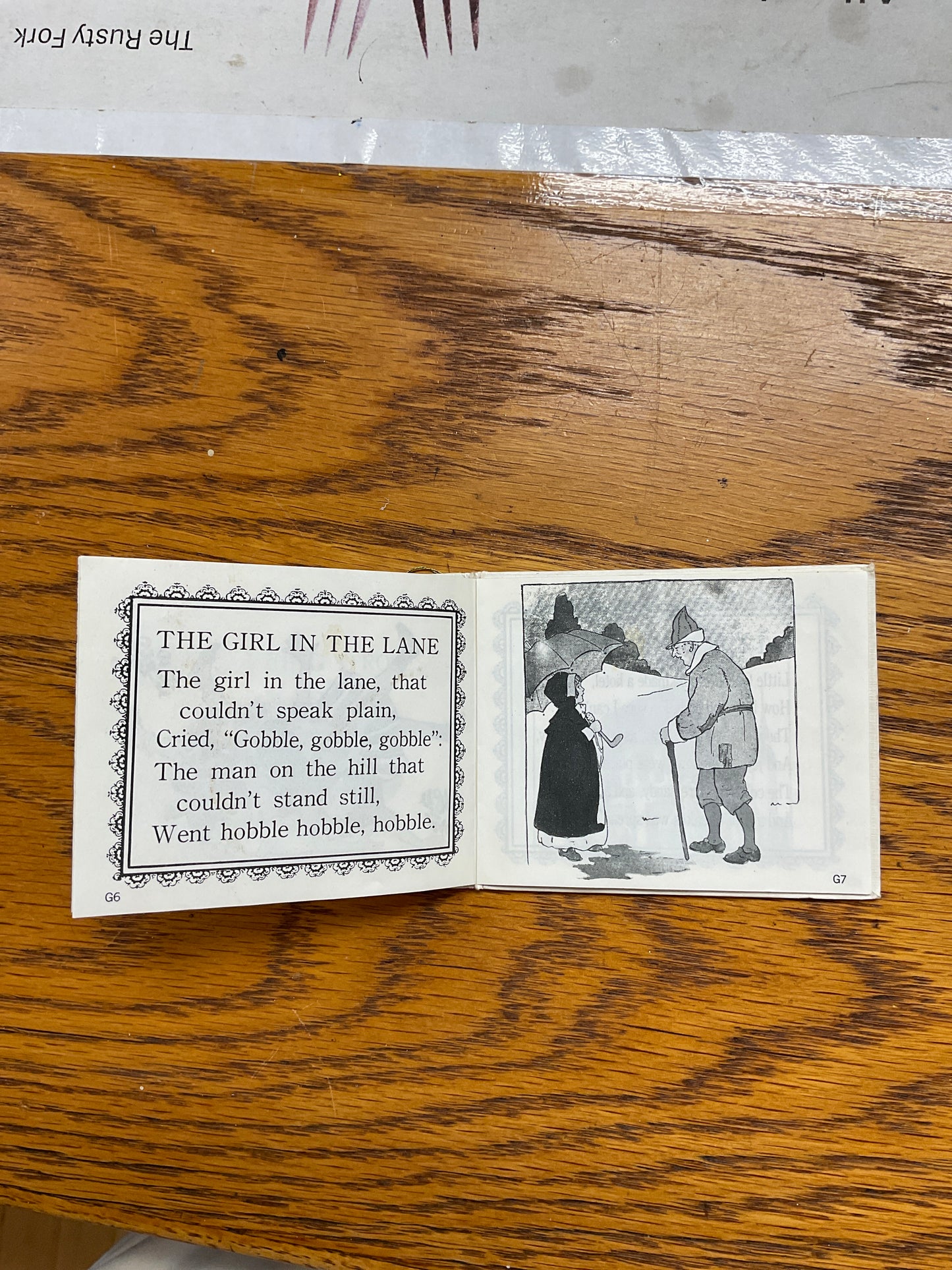 Vintage Nursery Rhymes Christmas Little Book