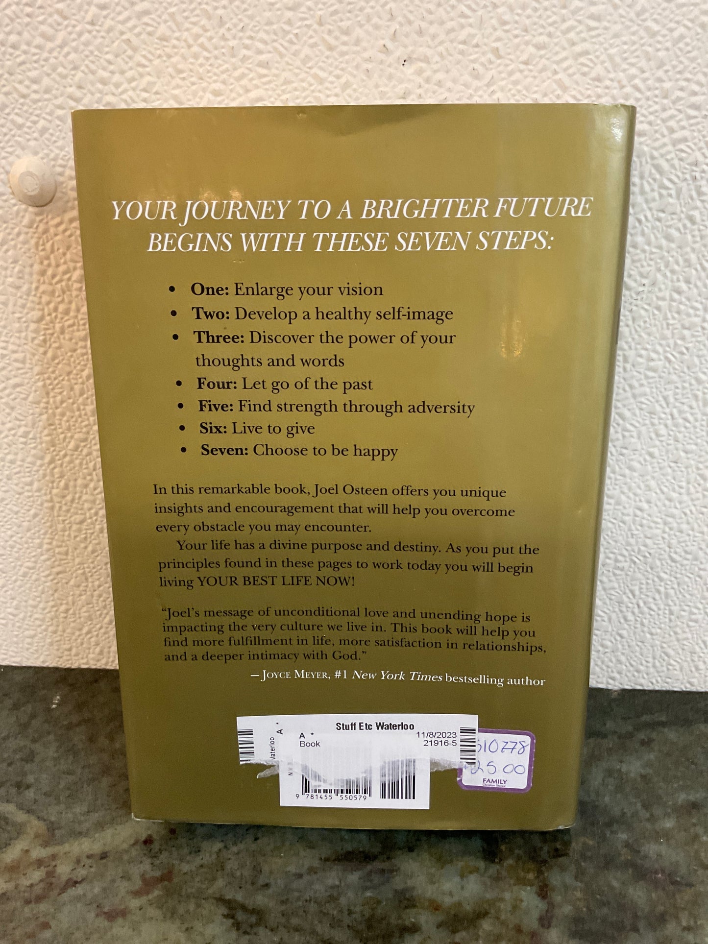 Book 2014 Your Best Life Now 10th Anniversary
