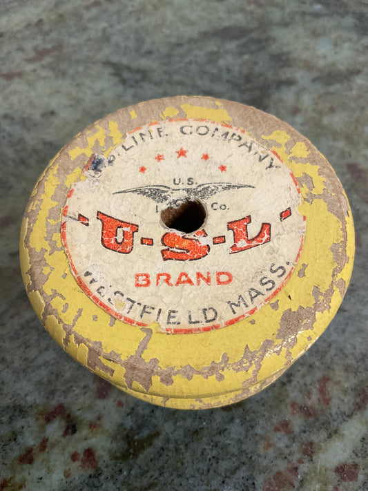 Vintage Wood Spool Fly Fishing Line