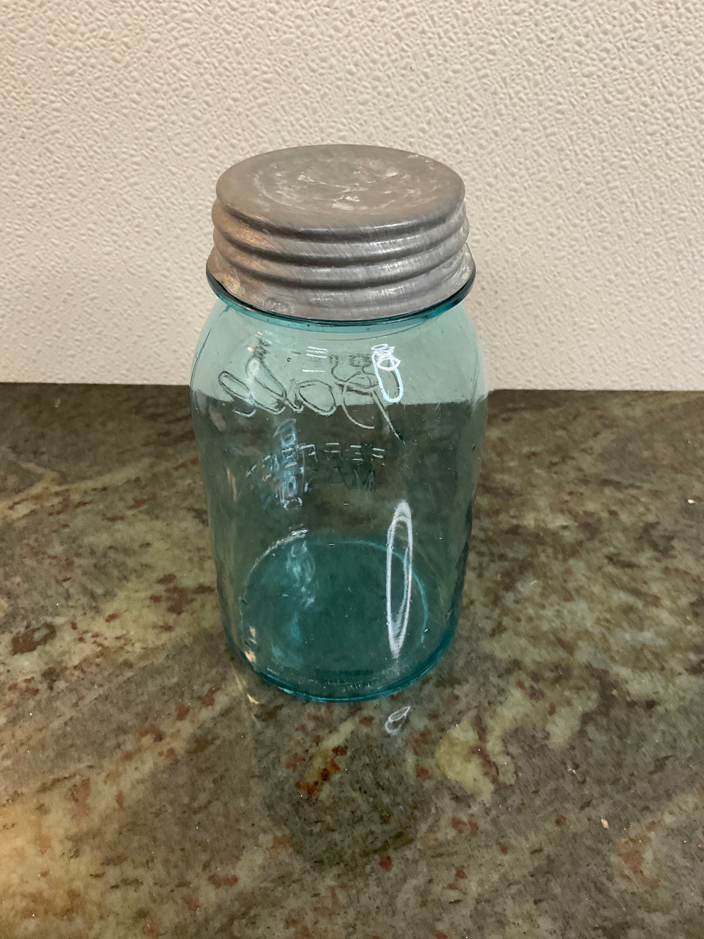 Quart Perfect Mason Blue Jar