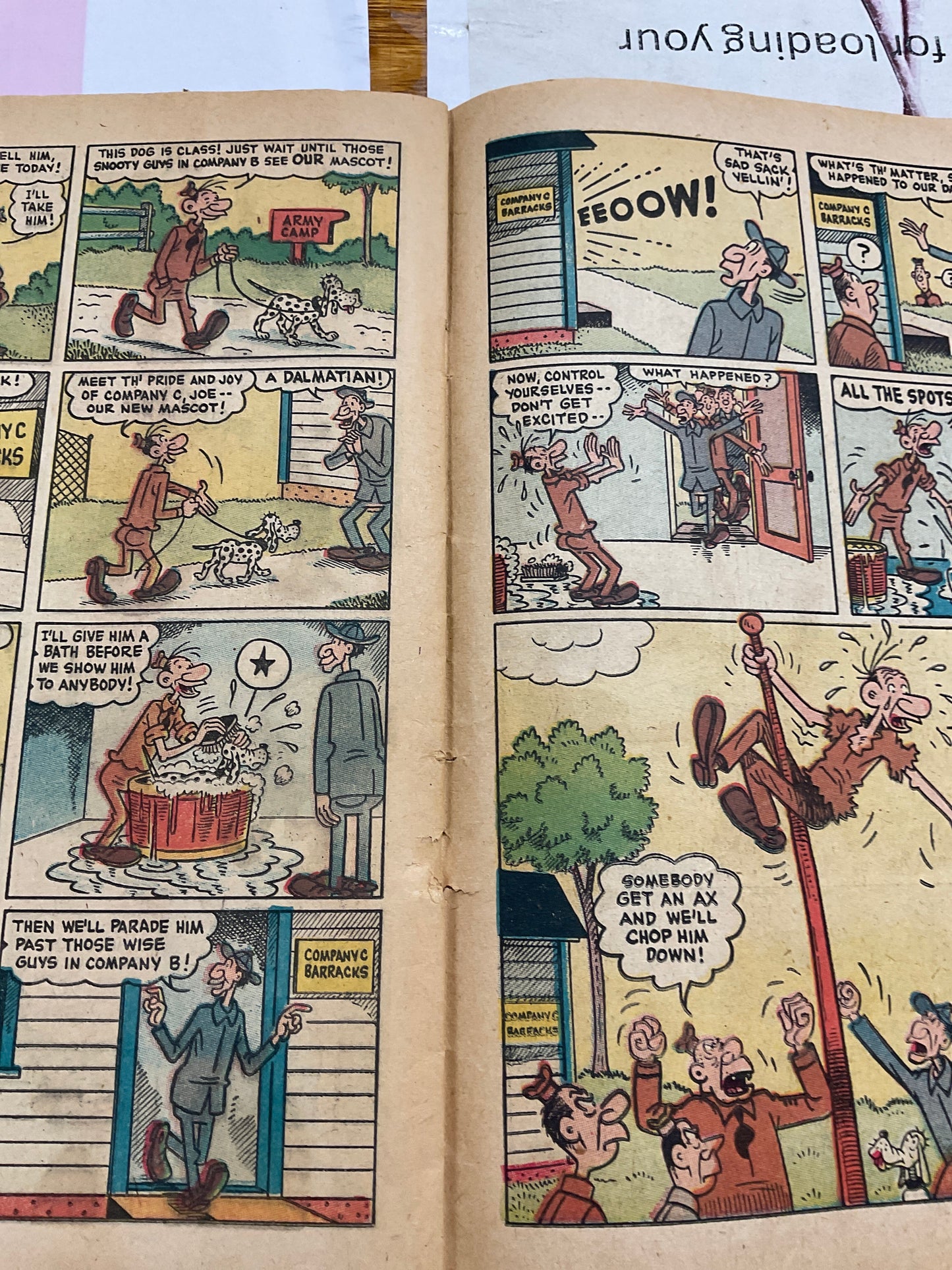 Comic Book Sad Sack and the Sarge #7