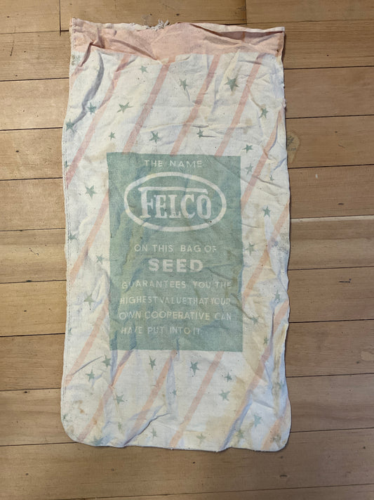 Vintage Felco Feed Sack