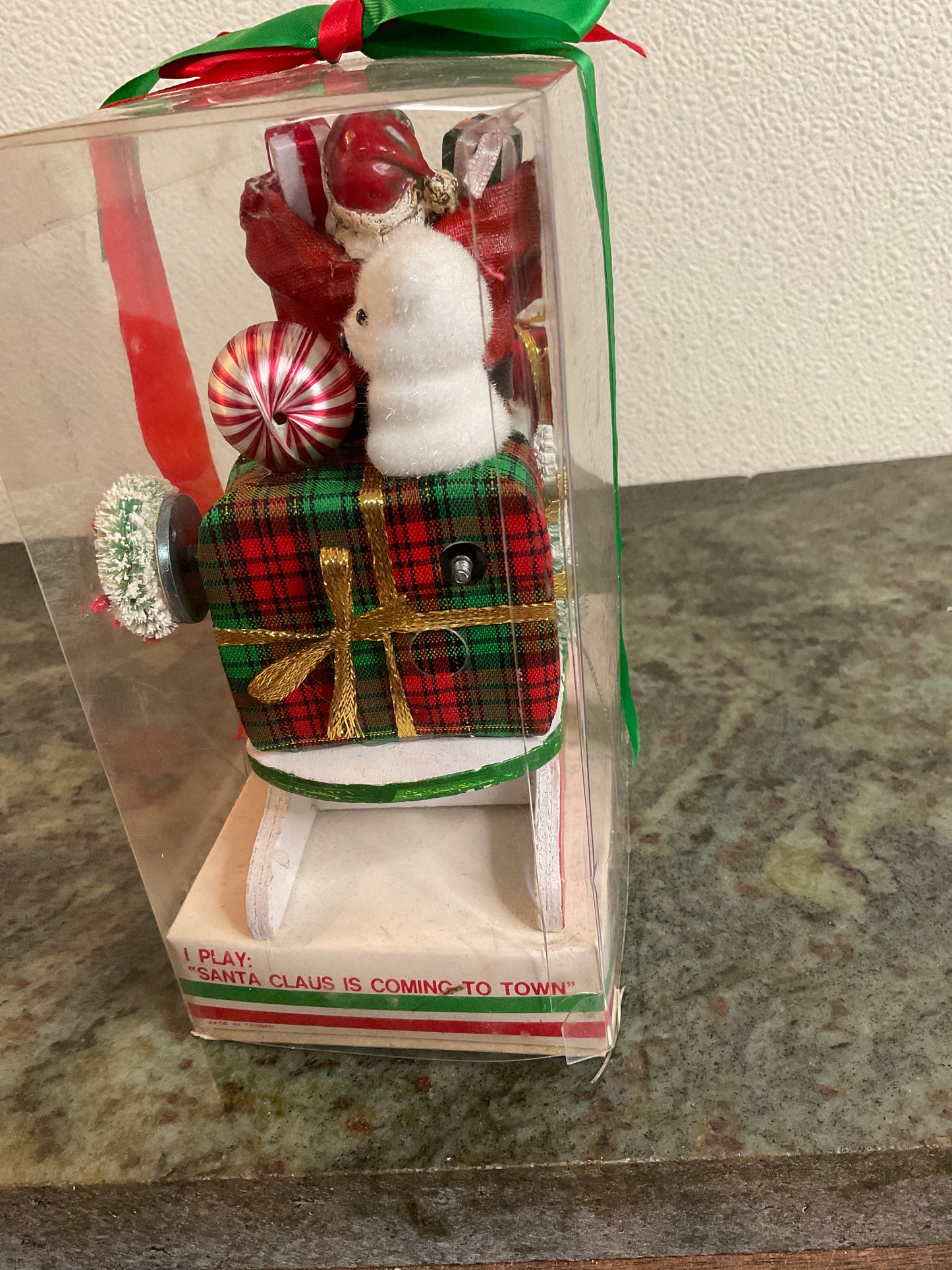 Vintage Santa Claus Musical Box