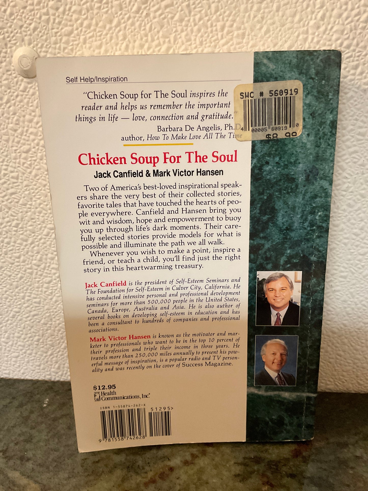 Book ‘Chicken Soup for the Soul’. 1993