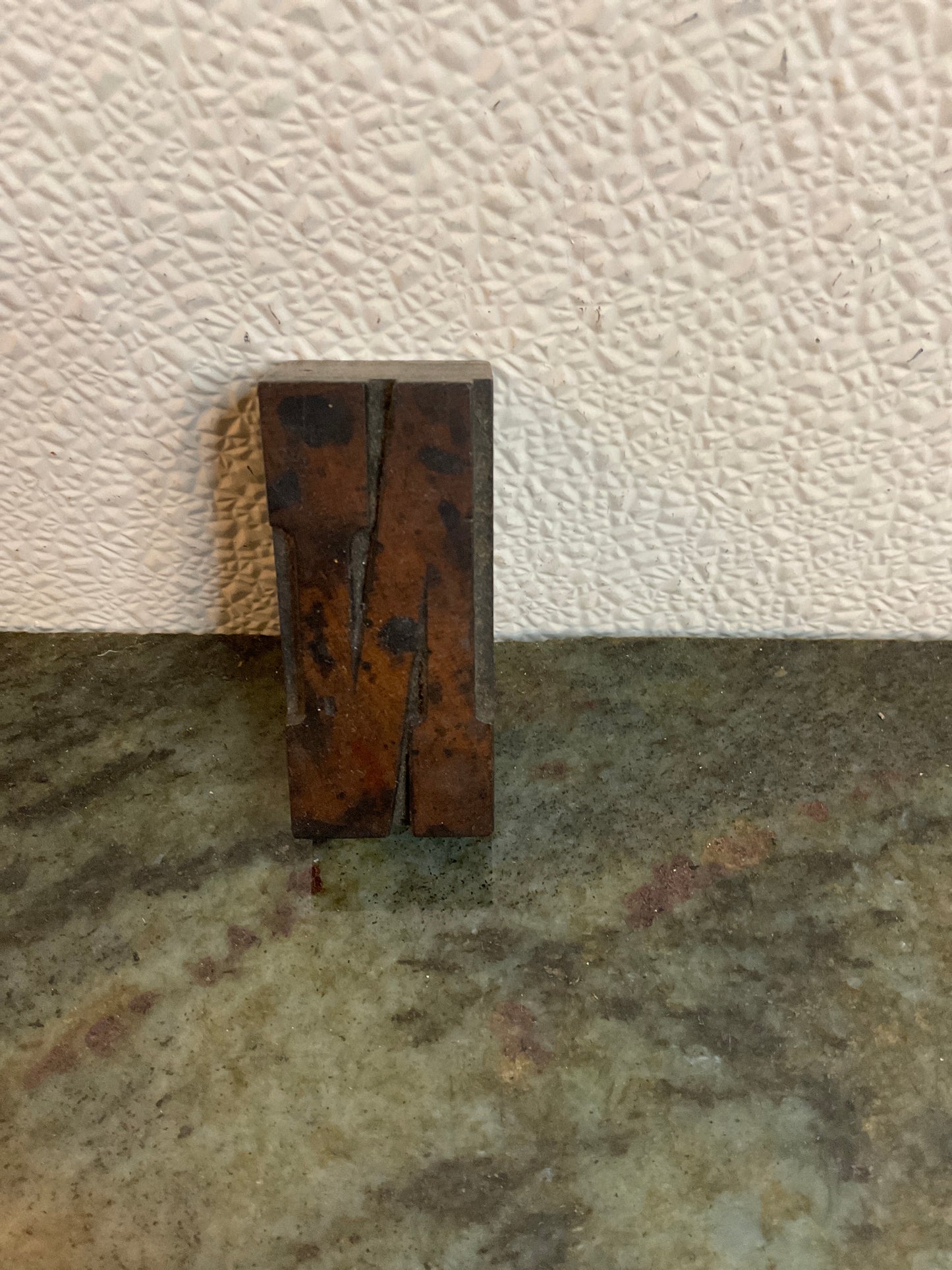 Printers block  “Letter N”